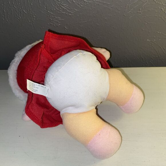 VINTAGE 1987 MUPPET BABY MISS PIGGY PLUSH 10" STUFFED ANIMAL JIM HENSON - Picture 5 of 6